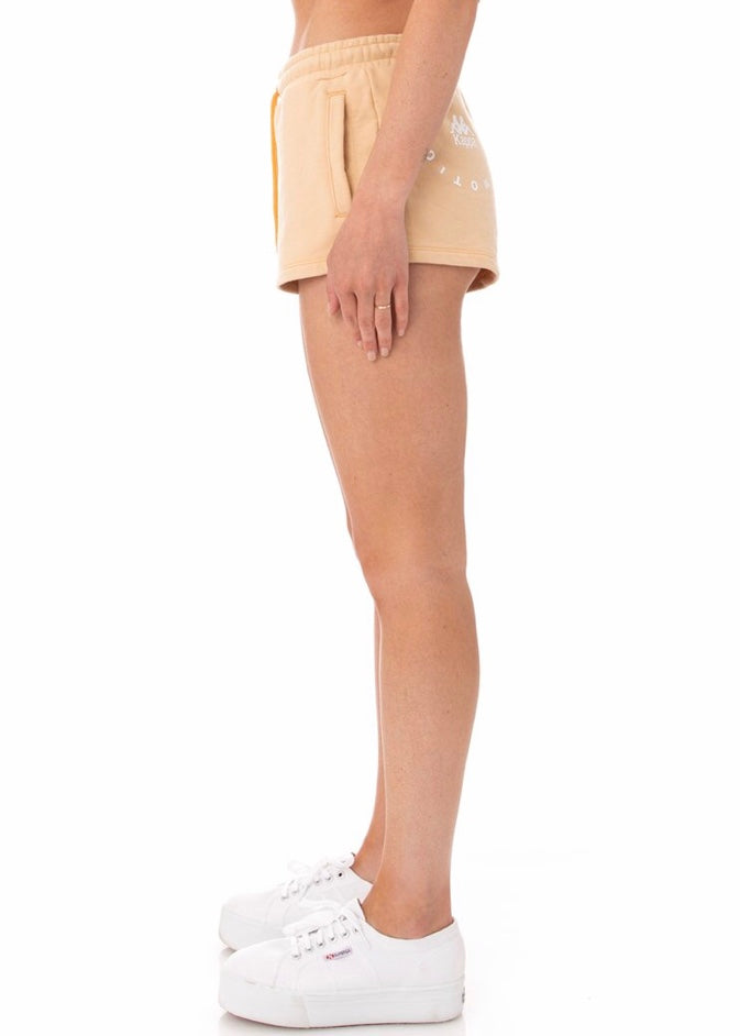 Kappa Authentic Makassar Shorts (Orange/Beige) 341668W