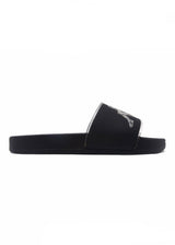 Kappa Authentic Aqua 1 Slides (Black/Gold) 3118CBW