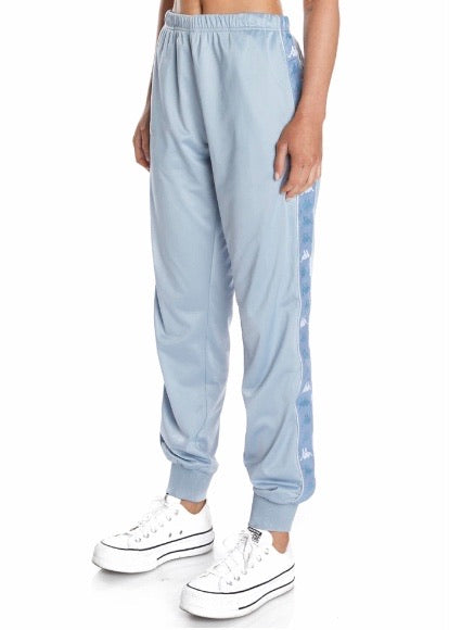 Kappa 222 Banda Wrastory Trackpants (Baby Blue/White) 38127KW