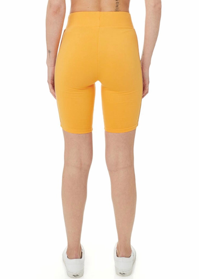 Kappa 222 Banda Utuado Bike Shorts (Orange/Beige) 33147UW