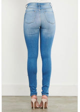 Vibrant Denim Skinny Jeans (Medium Stone) MP1838