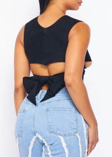 N1 Bandage Alert Top (Black) N0575