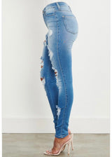 Vibrant Denim Skinny Jeans (Medium Stone) MP1838