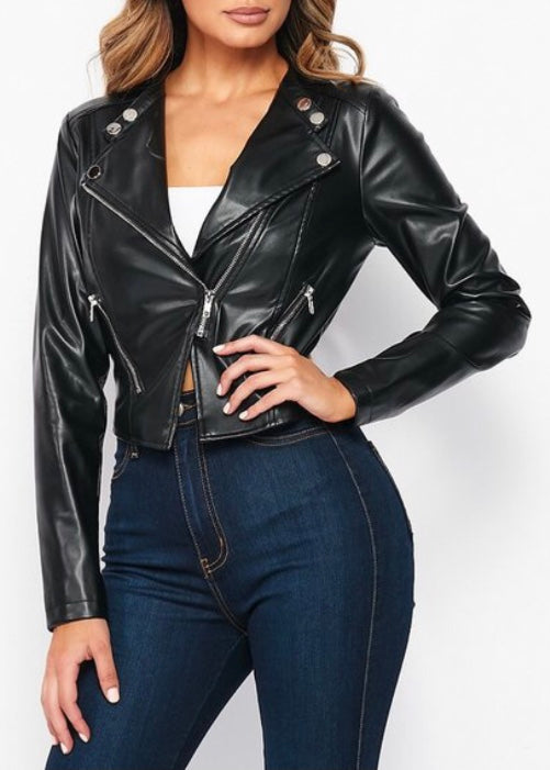 Hera Collection Pu Jacket (Black) 51182