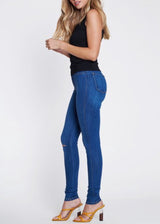 Vibrant Not So Basic Skinny Jeans (Medium Stone) P831