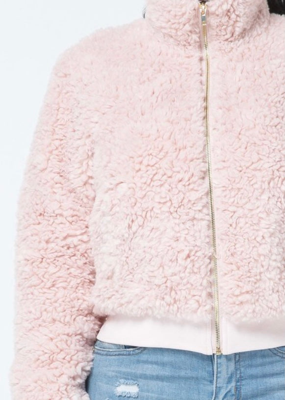 Hera Collection Poodle Jacket (Pink) 22532