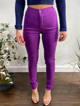 JC & JQ Super Stretch Disco Jeans (Purple) GP2100-PU