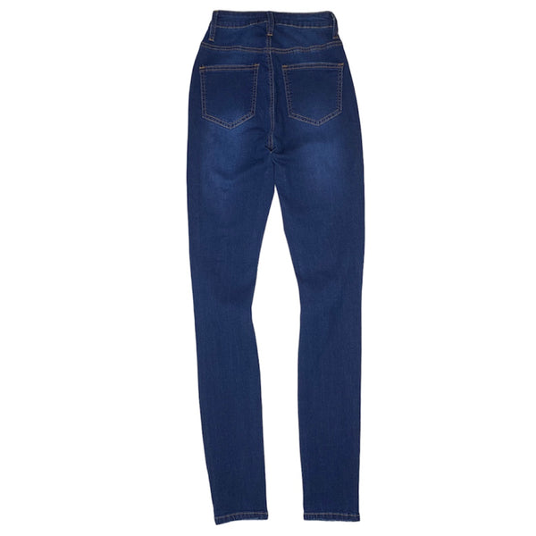 Aphrodite High Rise Skinny Jeans (Dark Blue) AP4256