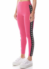 Kappa 222 Banda Anen 2 Leggings (Pink/Black) 311E57W-D3B