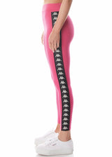 Kappa 222 Banda Anen 2 Leggings (Pink/Black) 311E57W-D3B