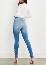 Vibrant Denim Skinny Jeans (Medium Stone) MP1838