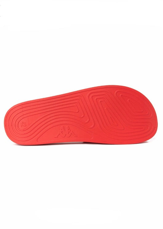 Kappa Authentic Caius 2 Slides (Red) 36148NW