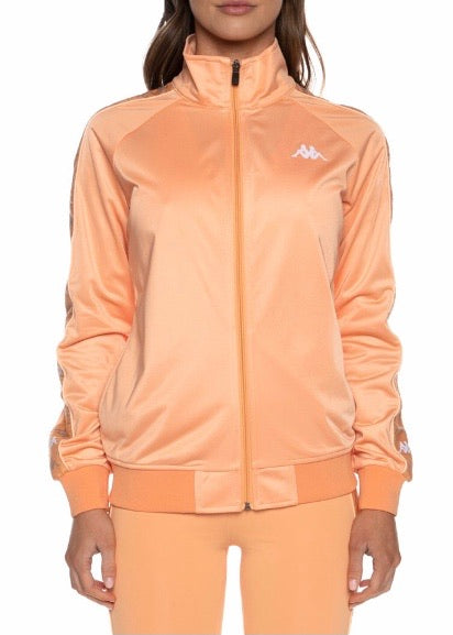 Kappa 222 Banda Blaston Track Jacket (Peach/White/Pink Blush) 32142LW