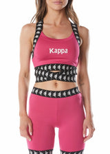 Kappa 222 Banda Dixot Bra (Pink/Black) 3112CMW-A01