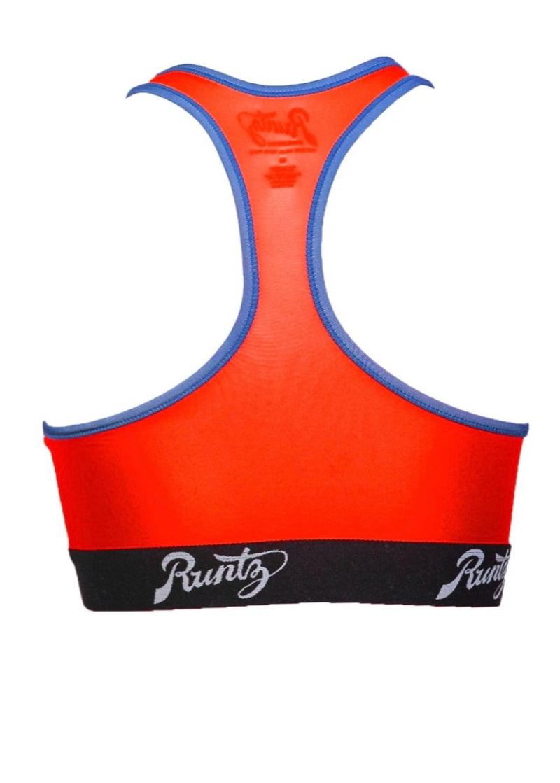 Runtz Script Sports Bra (Red)