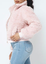 Hera Collection Poodle Jacket (Pink) 22532