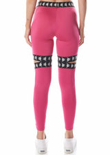 Kappa 222 Banda Doshy Leggings (Pink/Black) 3112CXW-A01