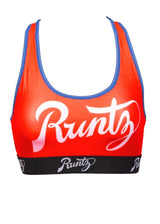 Runtz Script Sports Bra (Red)