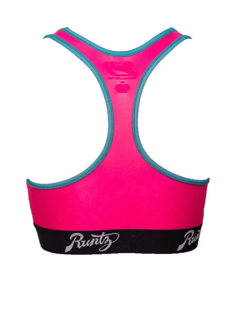 Runtz Script Sports Bra (Pink)